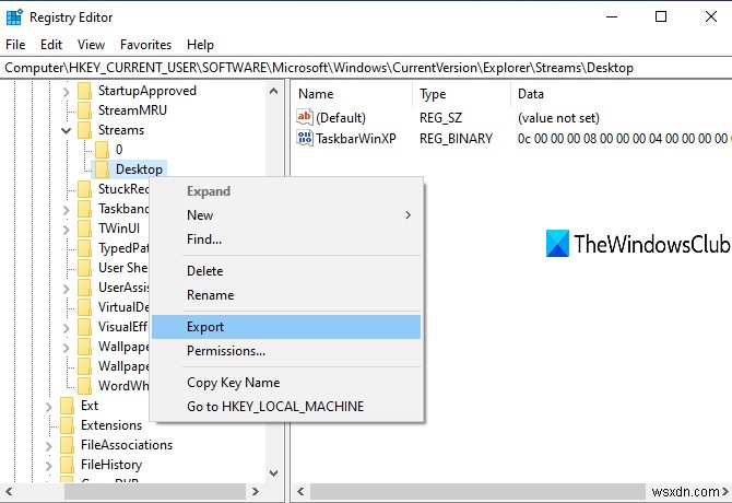 Windows 10でタスクバーツールバーをバックアップ・復元する方法【レジストリ活用】