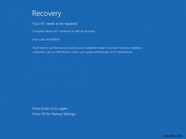Windows 11/10でエラー0xc000000e「PCを修復する必要があります」を解決する6つの対処法