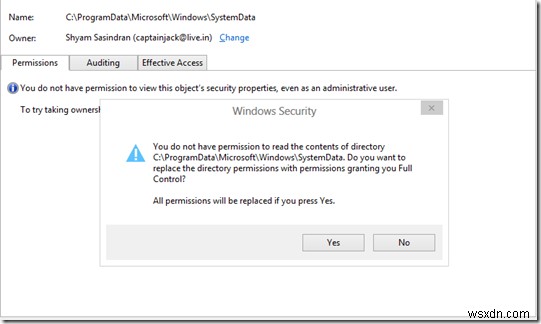 Windows 11/10でファイルやフォルダの完全な所有権を取得する方法