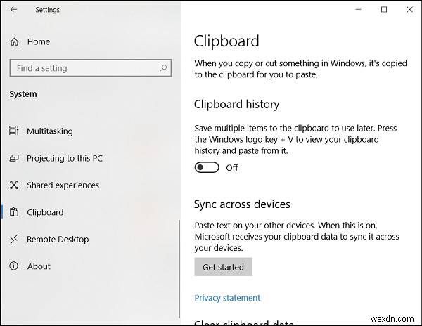 Windows 10でクラウドクリップボードが同期しない・動作しないときの対処法