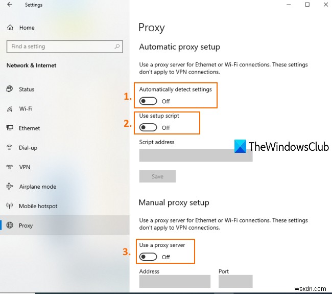 Windows 11/10でプロキシを無効にする方法|プロキシ設定の変更を防止する手順も解説