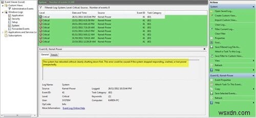 Windowsカーネル電源イベントID 41エラーの原因と対処法｜システムが正常にシャットダウンせずに再起動する問題を解決