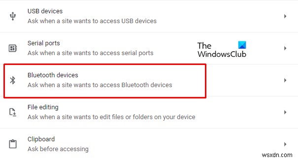Windows 10のChromeブラウザでBluetoothデバイスのアクセス許可を有効にする方法
