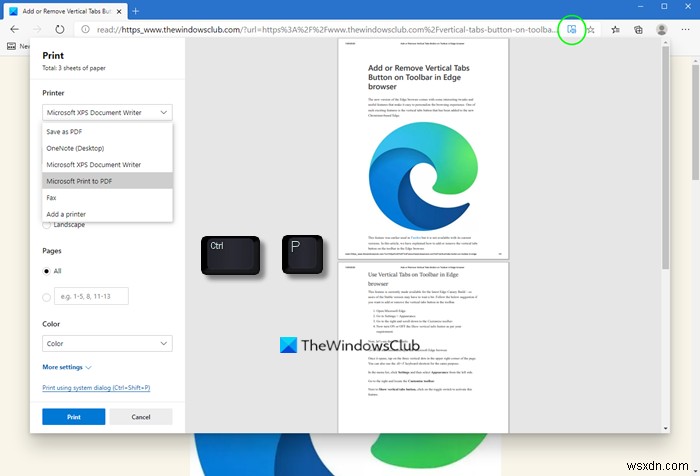 Windows 11/10でMicrosoft Edgeの印刷トラブルを解決する方法