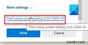 Windows 10のMicrosoft Edgeブラウザーから印刷する7つの方法