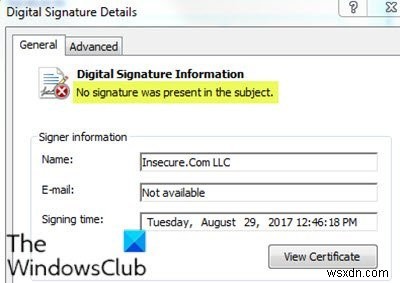 「件名に署名が存在しません」と表示される原因と対処法|ドライバー署名エラーを解説