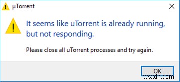 Windows 11/10でuTorrentが応答しない問題を解決する方法