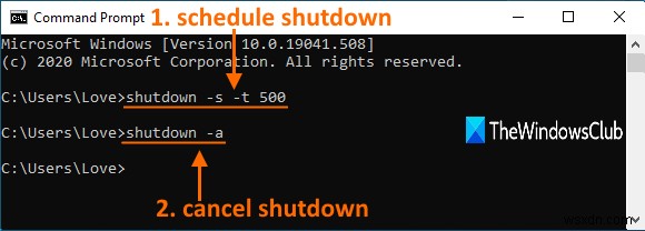 Windows 10でコマンドプロンプトを使って自動シャットダウンを予約する方法
