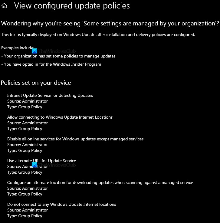 Windows Updateで「組織により管理されています」と表示される原因と解決方法