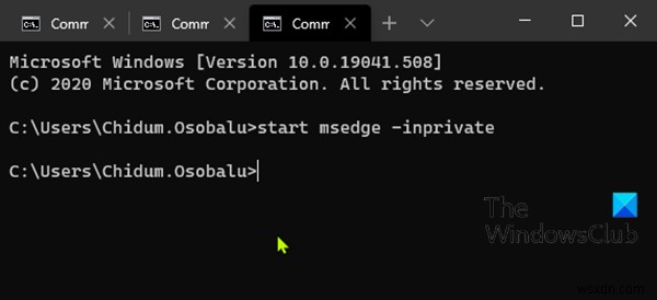 Windows 10でコマンドプロンプトを使ってEdgeブラウザを開く方法