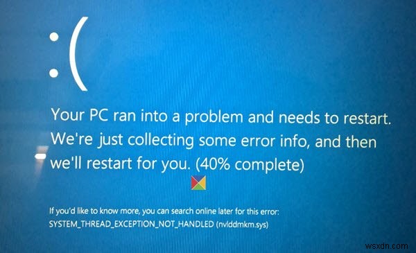 SYSTEM_THREAD_EXCEPTION_NOT_HANDLED（nvlddmkm.sys／atikmpag.sys）エラーの原因と対処法｜Windows 11/10 ブルースクリーン
