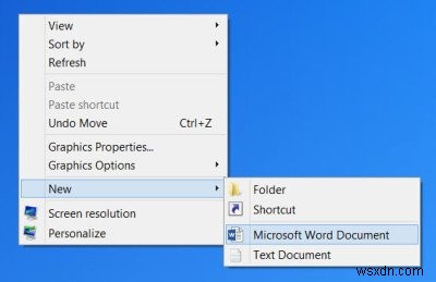 Windows 11/10の「新規」コンテキストメニューを編集・追加・復元・削除する方法