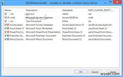 Windows 11/10の「新規」コンテキストメニューを編集・追加・復元・削除する方法