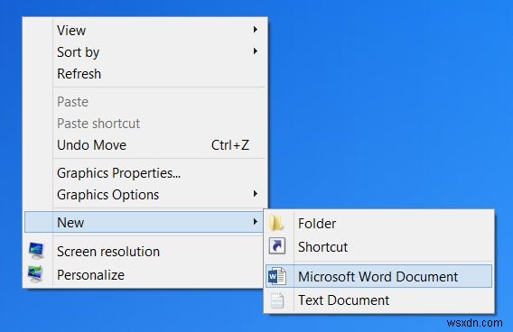 Windows 11/10の「新規」コンテキストメニューを編集・追加・復元・削除する方法