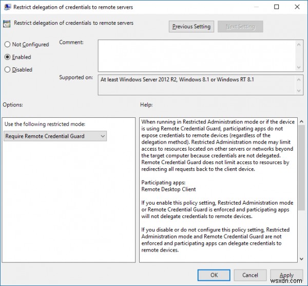 【Windows 10】Remote Credential Guardでリモートデスクトップの資格情報を保護する方法