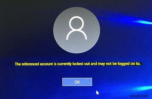 【Windows 11/10】「参照されているアカウントは現在ロックアウトされており、ログオンできません」エラーの解決方法