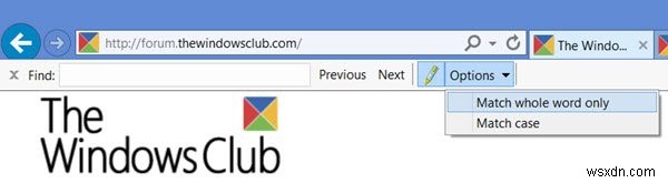 Windows 11/10の各種ブラウザでWebページ内の単語を検索する方法|Edge・Chrome・Firefox・Opera・IE対応