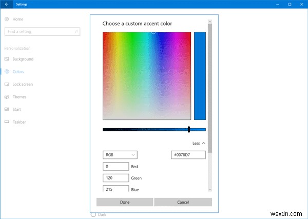 Windows 11/10で半透明の選択長方形(選択ボックス)の色を変更する方法