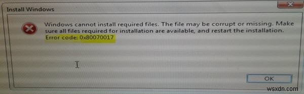 Windowsエラーコード0x80070017の修正方法|インストール・アップデート・システム復元時の対処法