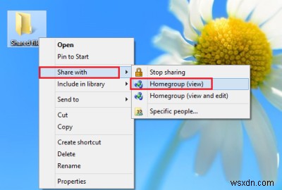 Windowsのホームグループネットワークでファイルを共有する方法
