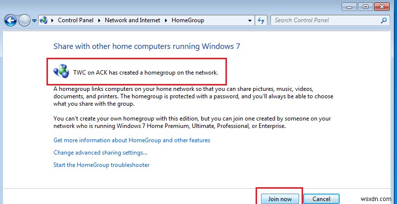 Windowsのホームグループネットワークでファイルを共有する方法