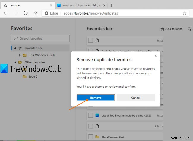 【初心者向け】Microsoft Edgeで重複するお気に入りを一括削除する方法