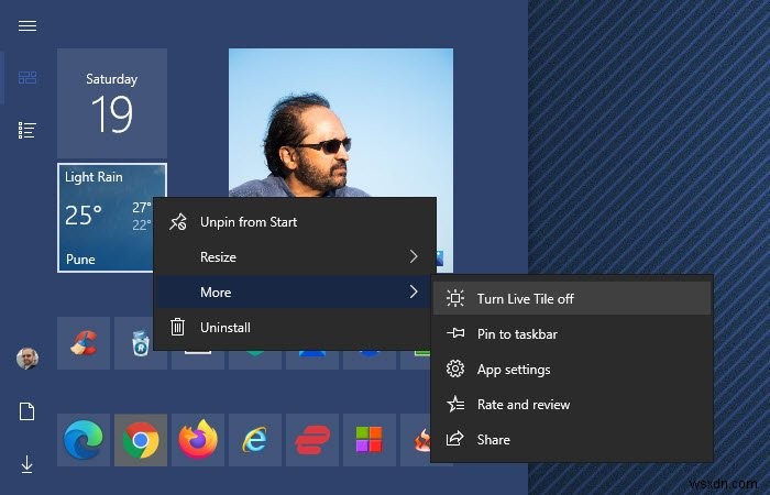Windows 10でライブタイル通知を無効化・有効化し、履歴をクリアする方法