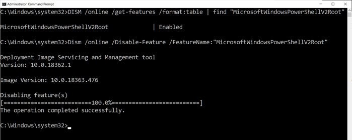 Windows 10でPowerShellをアンインストール・無効化する3つの方法