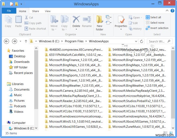 【保存版】Windowsストアアプリ(UWPアプリ)のインストール先とWindowsAppsフォルダーへのアクセス方法