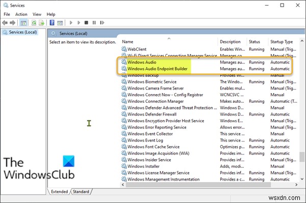Windows 11/10で「オーディオサービスが実行されていません」エラーを修正する方法