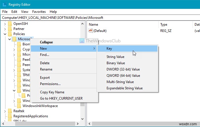 【Windows 10】レジストリを使ってMicrosoft Edgeへの新規プロファイル追加を禁止する方法