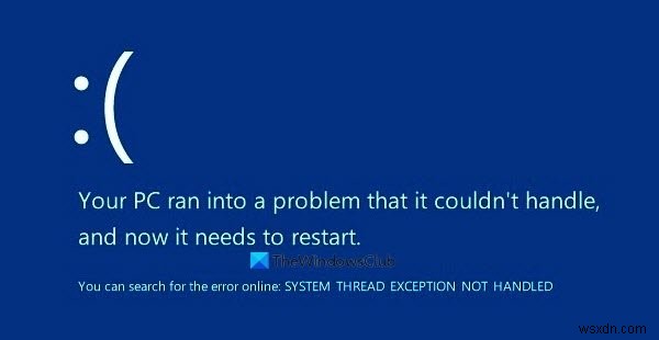 Lenovo ThinkPadで発生する「SYSTEM_THREAD_EXCEPTION_NOT_HANDLED(idiagio.sys)」ブルースクリーンエラーの原因と解決策