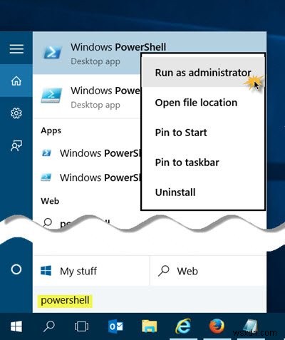 Windows 11/10で管理者権限(昇格)のPowerShellを開く方法