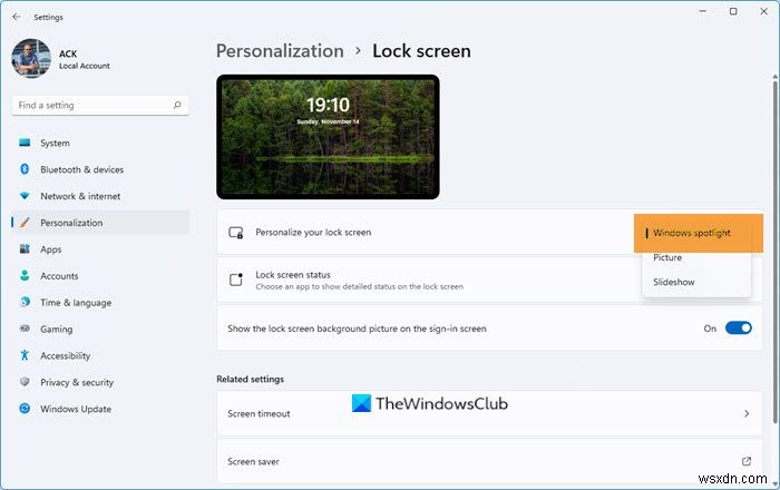 【Windows 11/10】スポットライトの「Like what you see」オプションを有効にする方法