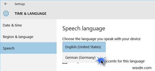 Windows 11/10でCortana（コルタナ）の言語を変更する方法