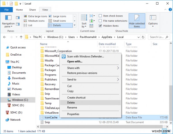 Windows 11/10でフォルダアイコンの背後に黒い背景が表示される原因と対処法