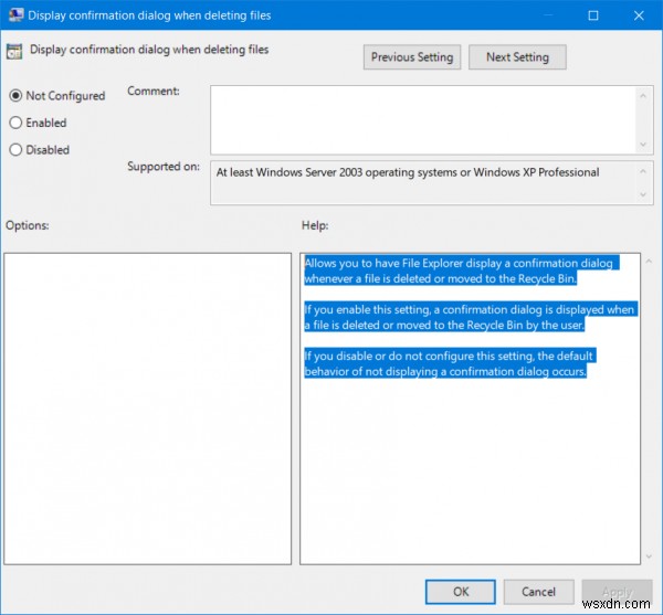 Windows 11/10でごみ箱の削除確認ダイアログを有効・無効にする4つの方法