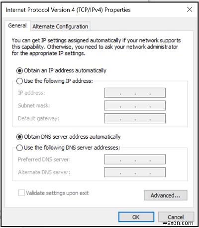 Windows 11/10でイーサネット・Wi-FiのDHCPを有効/無効にする方法