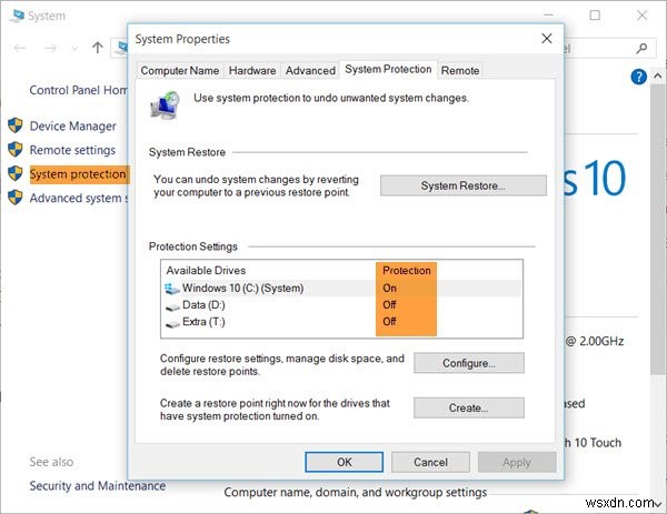 システムの復元が無効・グレー表示されているときの対処法|Windows 11/10でシステムの復元を有効にする方法