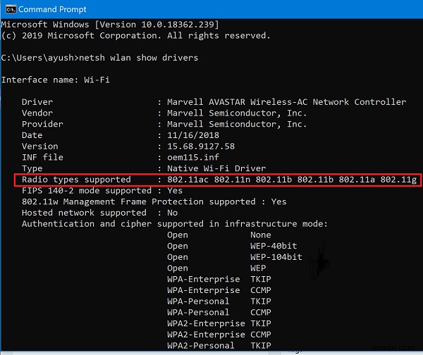Windows 11/10 PCが5GHz Wi-Fiに対応しているか確認する方法【無線規格の調べ方】