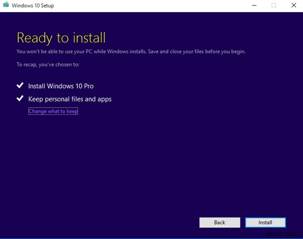 Windows 11/10の「インストール準備完了」画面から先に進まないときの対処法12選