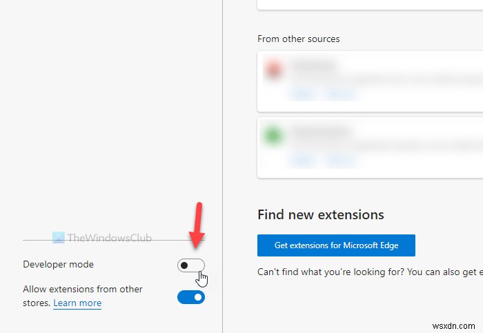 すべてのMicrosoft Edge拡張機能を一度に更新する方法