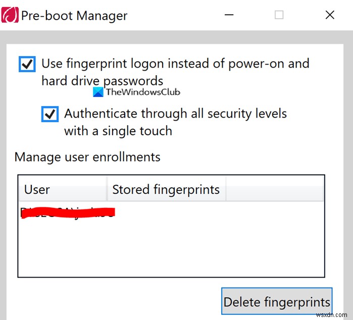 Windows Helloで「その指紋は別のアカウントで既に設定されています」と表示される場合の対処法