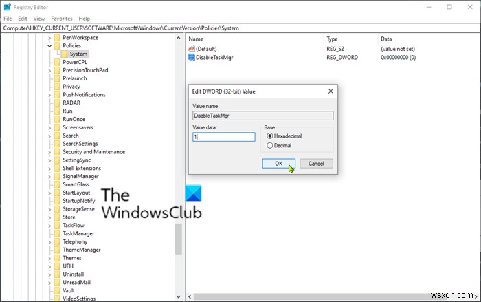 Windows 10でタスクマネージャーを有効・無効にする3つの方法