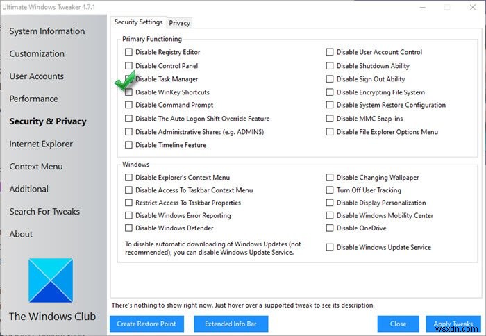 Windows 10でタスクマネージャーを有効・無効にする3つの方法