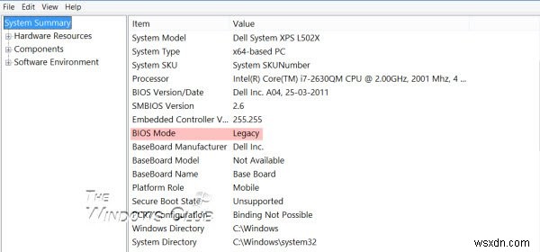 PCがUEFIとBIOSのどちらを使用しているか確認する2つの方法