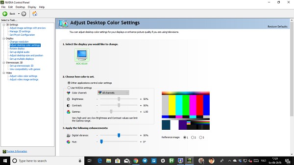 Windows 11/10でディスプレイの色設定をデフォルト(初期状態)に戻す方法