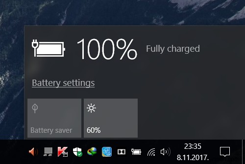 Windows 11/10でバッテリースライダーが消える・グレー表示される場合の対処法