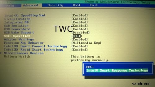 「システムでIntel Rapid Start Technologyが有効になっていないようです」エラーの原因と6つの解決策