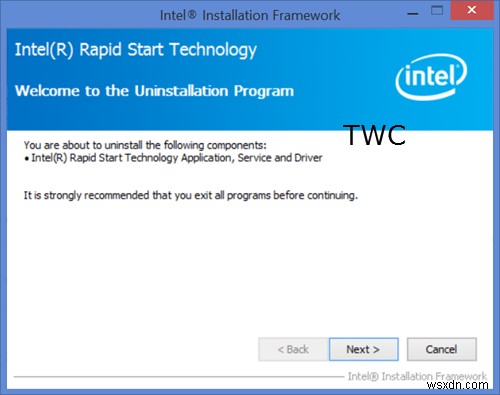 「システムでIntel Rapid Start Technologyが有効になっていないようです」エラーの原因と6つの解決策